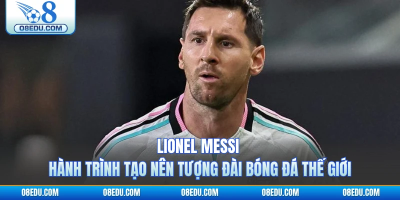 Lionel Messi - Hành Trình Tạo Nên Tượng Đài Bóng Đá Thế Giới